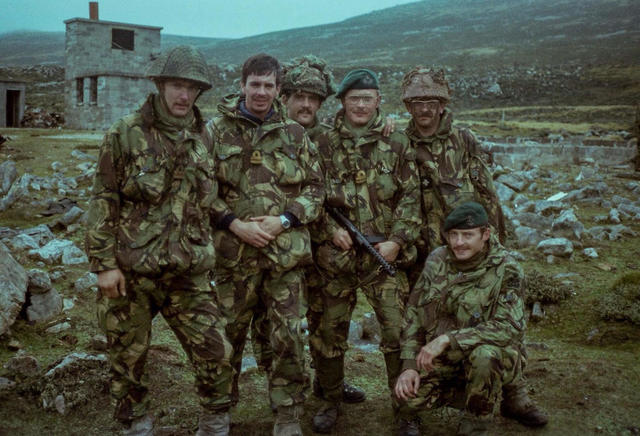 45 Commando Group Regimental Aid Post in the Falklands 1982