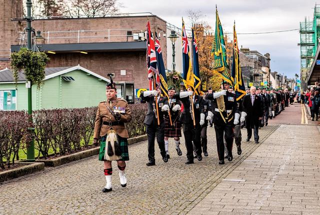 Fort William Remembrance 2021 (2)