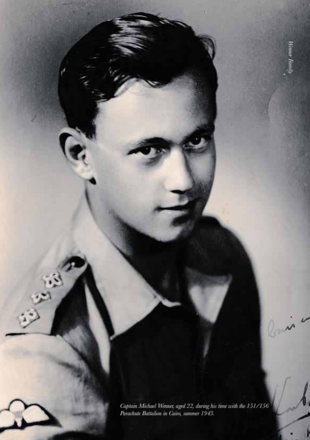 Capt. Michael Wenner, Cairo 1943, 151/6 Para. Bn., aged 22