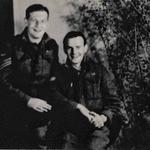 Sgt Matthew Younger and his pal Bill 16 June 1941 Egypt