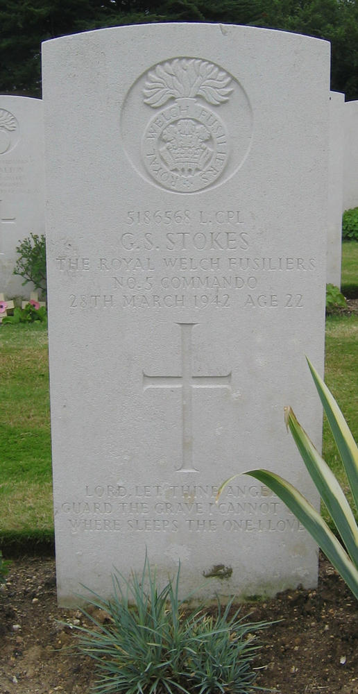 Lance Corporal George Stokes