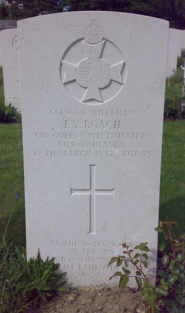 Rifleman Thomas Roach