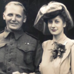 TSM Ray Beggs No.12 Commando and wife Margaret (nee Sands)