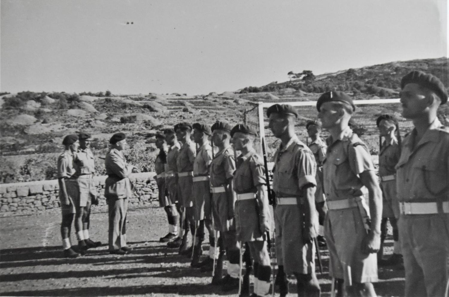 No.2 Commandos on parade Vis 1944