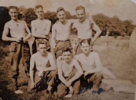 Pte Robert Moran and others from No.6 Commando