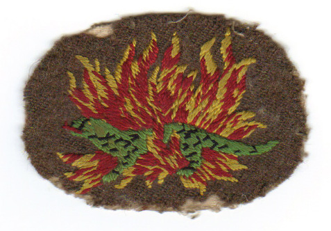 Salamander patch (1) of Arthur Horner - No.1 Cdo..