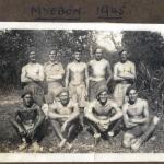Capt. John Bowyer and others, Myebon India early 1945
