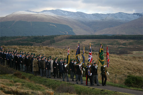 Remembrance Day 2007, Spean Bridge, Scotland