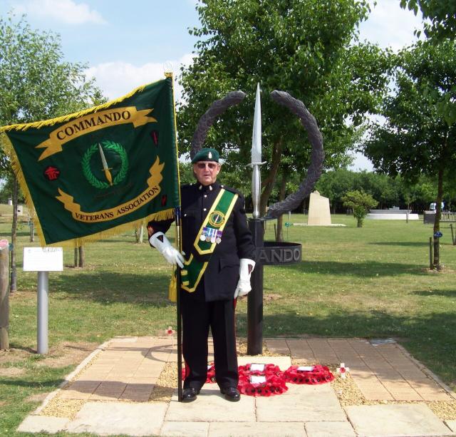 The CVA Standard at the National Memorial Arboretum.