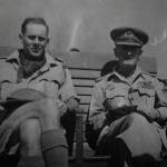 Lt. Col. F.W. (Ted) Fynn MC and Admiral Sir Walter Cowan KCB  DSO*  MVO