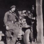 Bert my mechanic after the Aller Crossing April 45