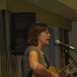 Isla St Clair singing up a storm on Saturday night