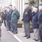 Cadets facing the Commando Veterans, Fort William 2007