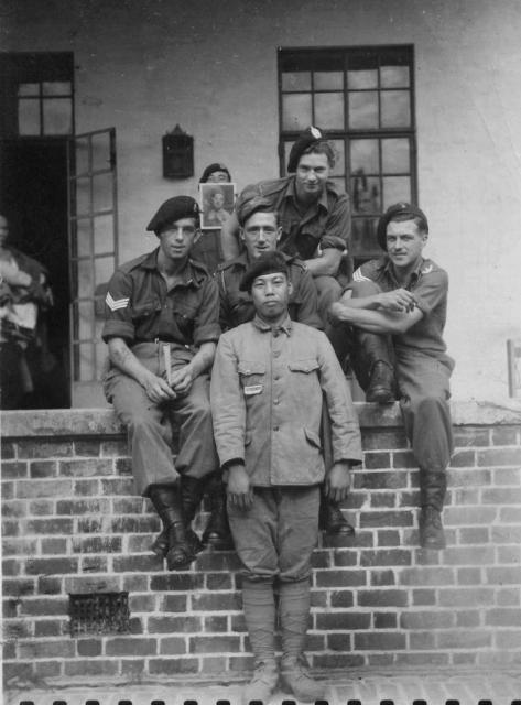 Sgt Ted Tharme, Sgt Bob Wright, L/Cpl William Thomas Hill & others.