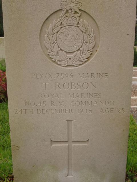 Marine Thomas Robson