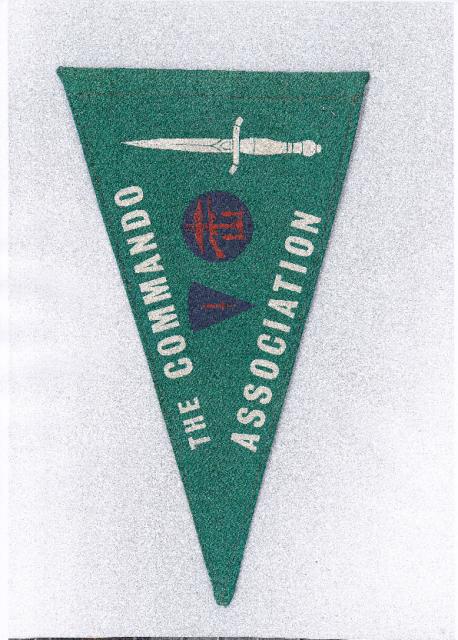 Commando Association Pennant at the Dutch Commando Museum