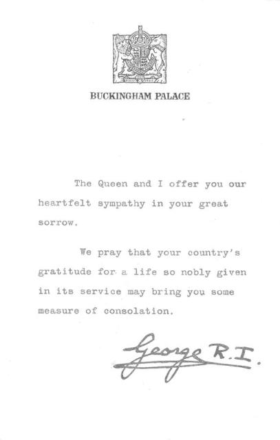 Buckingham Palace communication