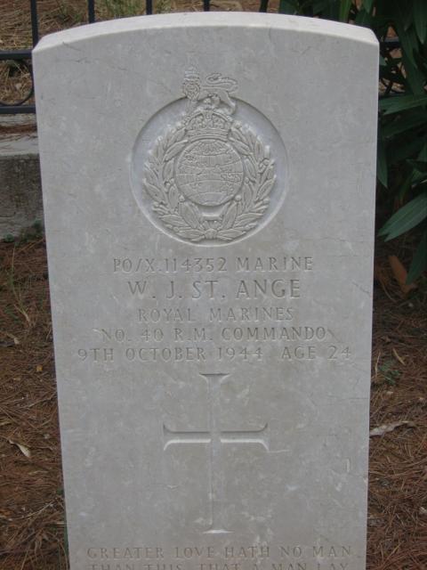 Marine William St. Ange