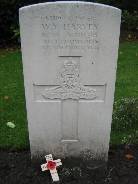 Gunner William (Bill) Harvey