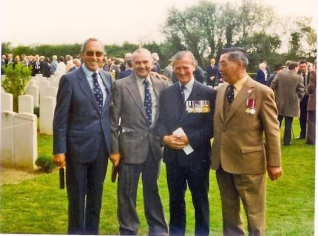 Bob Hoyle, 'Cab' Callaway, Corran Purdon, and Ron Chung