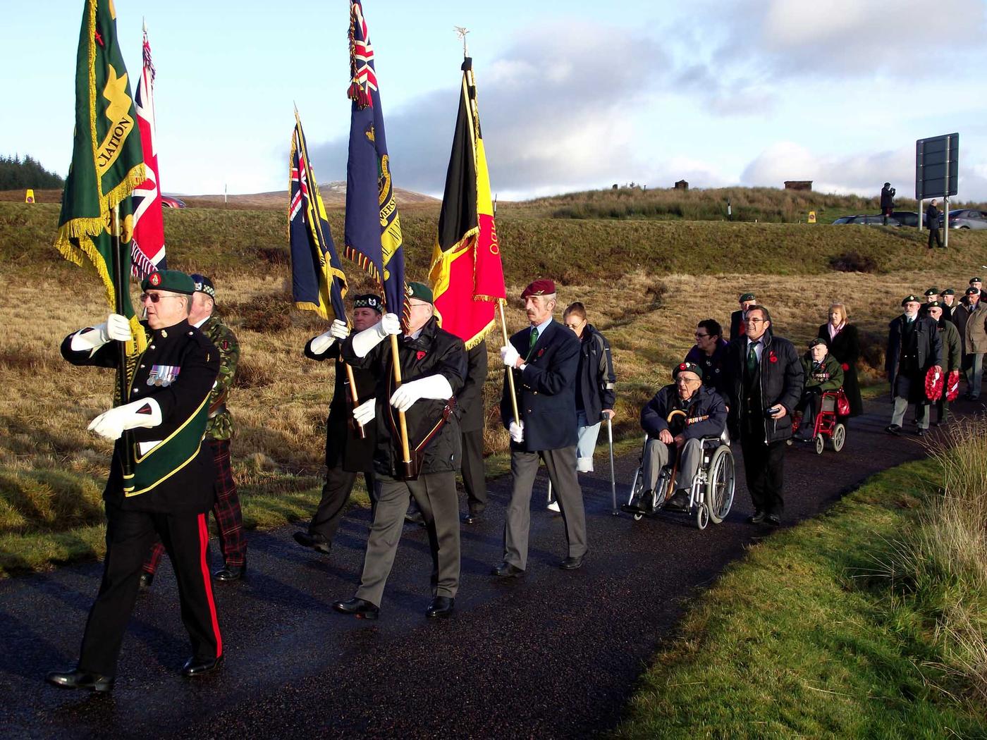 Service at the Commando Memorial, Spean Bridge - 1