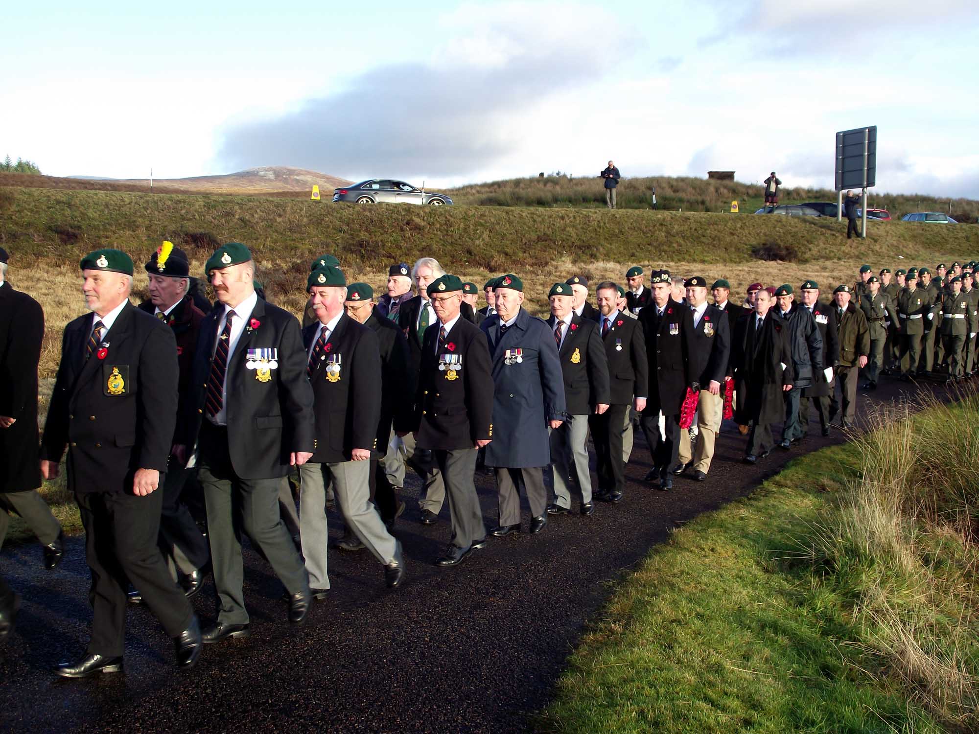 Service at the Commando Memorial, Spean Bridge - 5