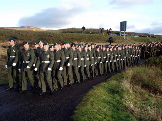 Service at the Commando Memorial, Spean Bridge - 8