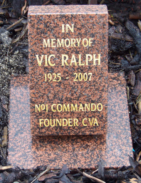 Vic Ralph   No.1 Cdo.