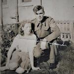 Sidney Hewlett No.1 Commando and his wife