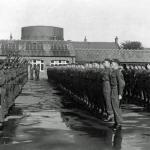 No.4 Commando post Dieppe parade at Barassie Street School, Troon (3)