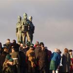 After the service at the Commando Memorial - 1