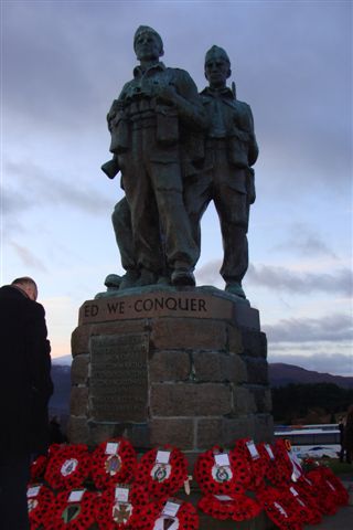 After the service at the Commando Memorial - 5