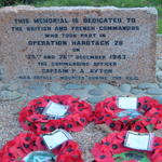 Operation Hardtack 28 Memorial, Petit Port, Trinity, Jersey