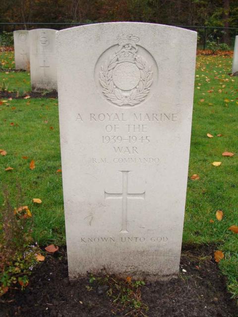 A Royal Marine Commando of the War Known unto God