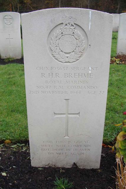 Sergeant Reginald Brehme