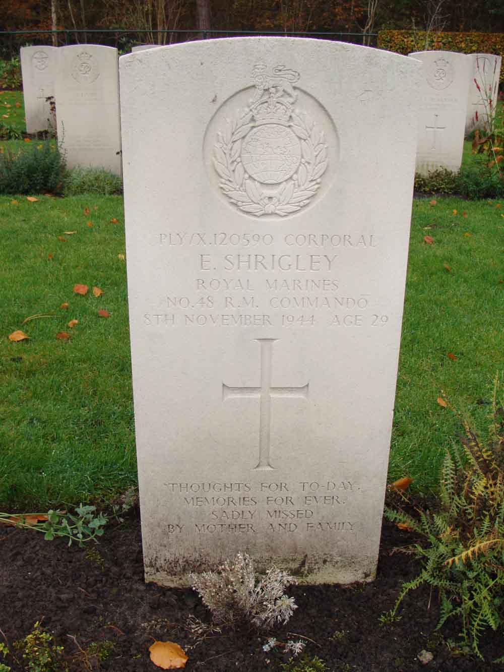Corporal Ernest Shrigley