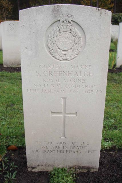 Marine Samuel Greenhalgh