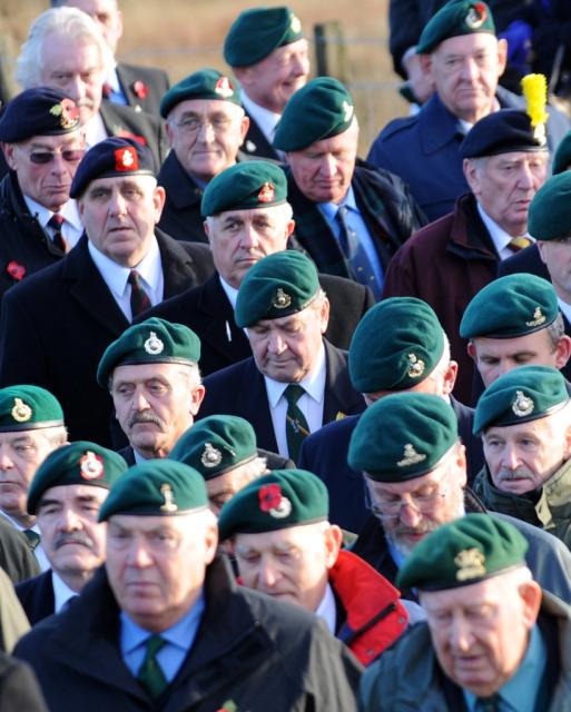 Service at the Commando Memorial, Spean Bridge - 11