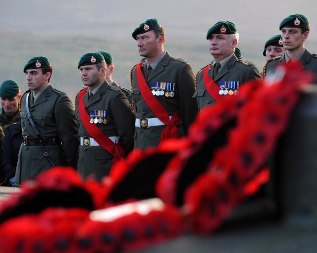 Service at the Commando Memorial, Spean Bridge - 12