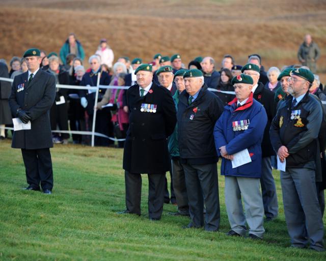 Service at the Commando Memorial, Spean Bridge - 16