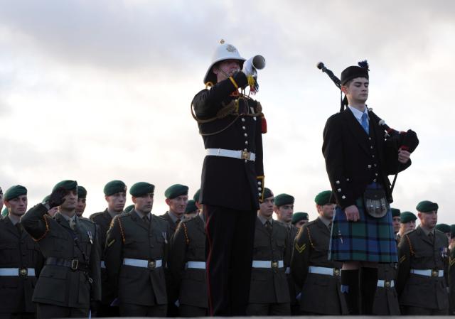 Service at the Commando Memorial, Spean Bridge - 20