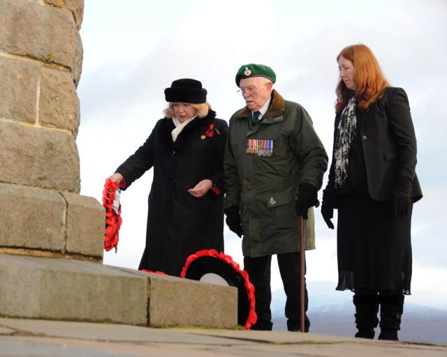 Service at the Commando Memorial, Spean Bridge - 23