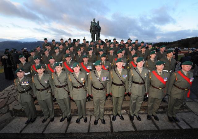 After the service at the Commando Memorial - 4