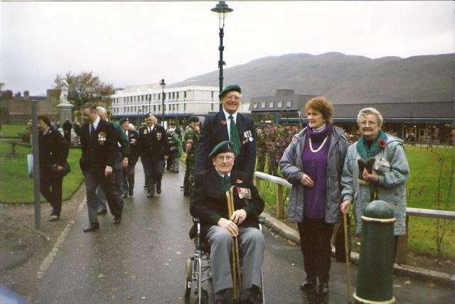 Fort William Rememberance Service  - 3 - year not known.