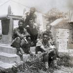 Israel Matza and comrades from No.51 ME Commando