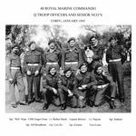 40 RM Commando - Q troop Officers & Senior NCO - Corfu Jan 1945