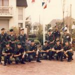 French Commando guard of honour