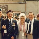 Arthur Chivers and others at Pegasus Bridge