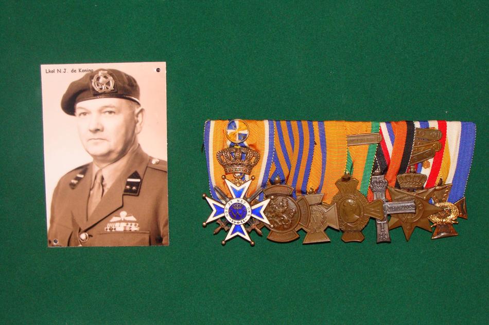 Medals of Niek J. de Koning