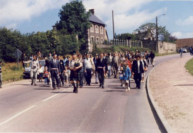 March at Benouville